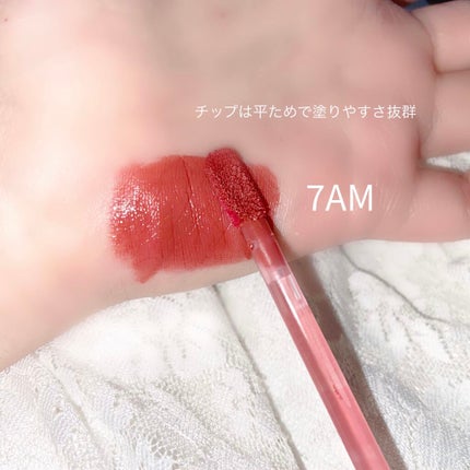 オールタイム ムード ベルベットティント/saat insight/リップティントを使ったクチコミ(5枚目)