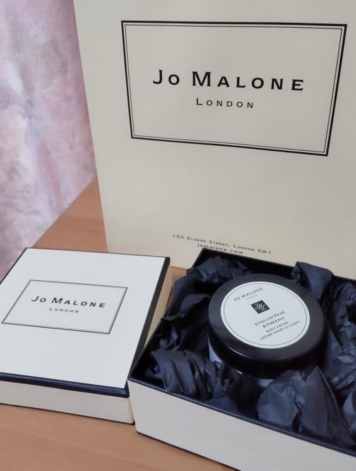 イングリッシュ ペアー&フリージア ボディ クレーム/Jo MALONE LONDON/ボディクリームを使ったクチコミ（1枚目）