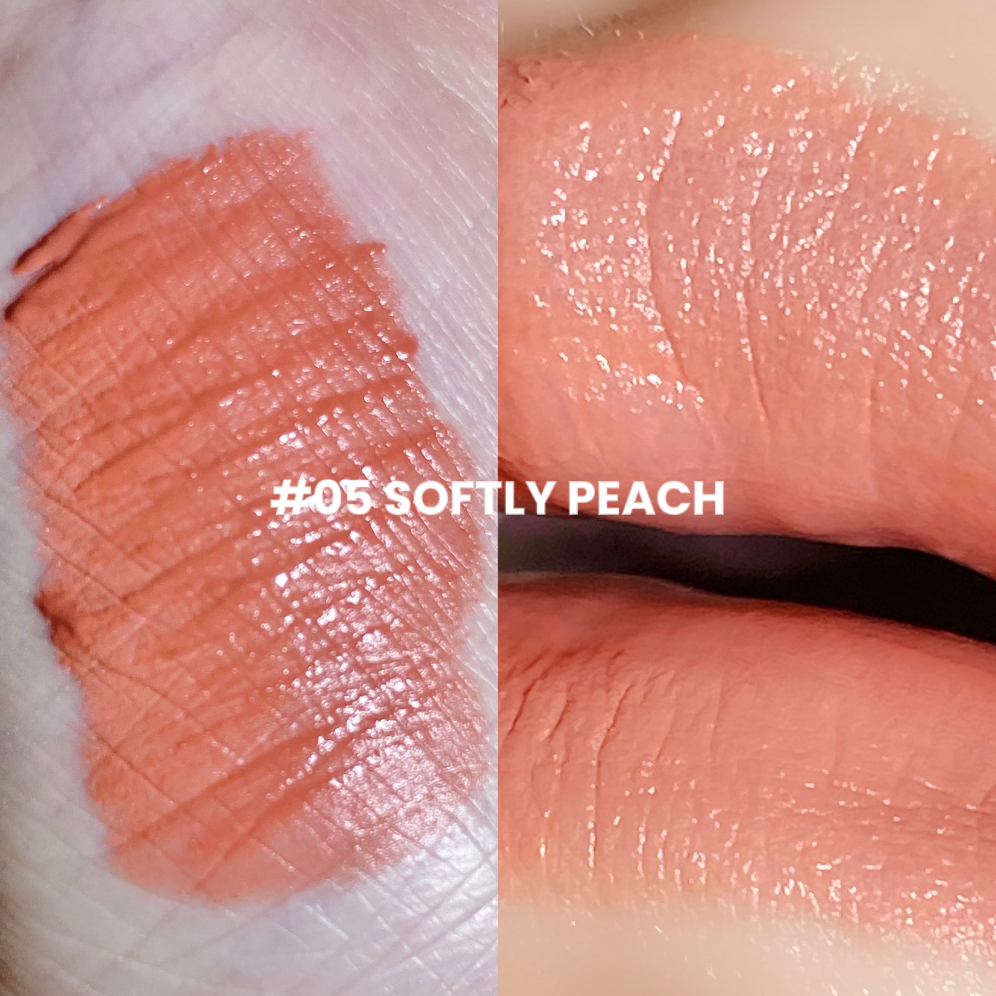 リップアンドチーク ヌードマットティント/CathyDoll/リップティントを使ったクチコミ（2枚目）