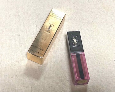 ルージュ ピュールクチュール ヴェルニ ウォーターステイン/YVES SAINT LAURENT BEAUTE/口紅を使ったクチコミ（2枚目）