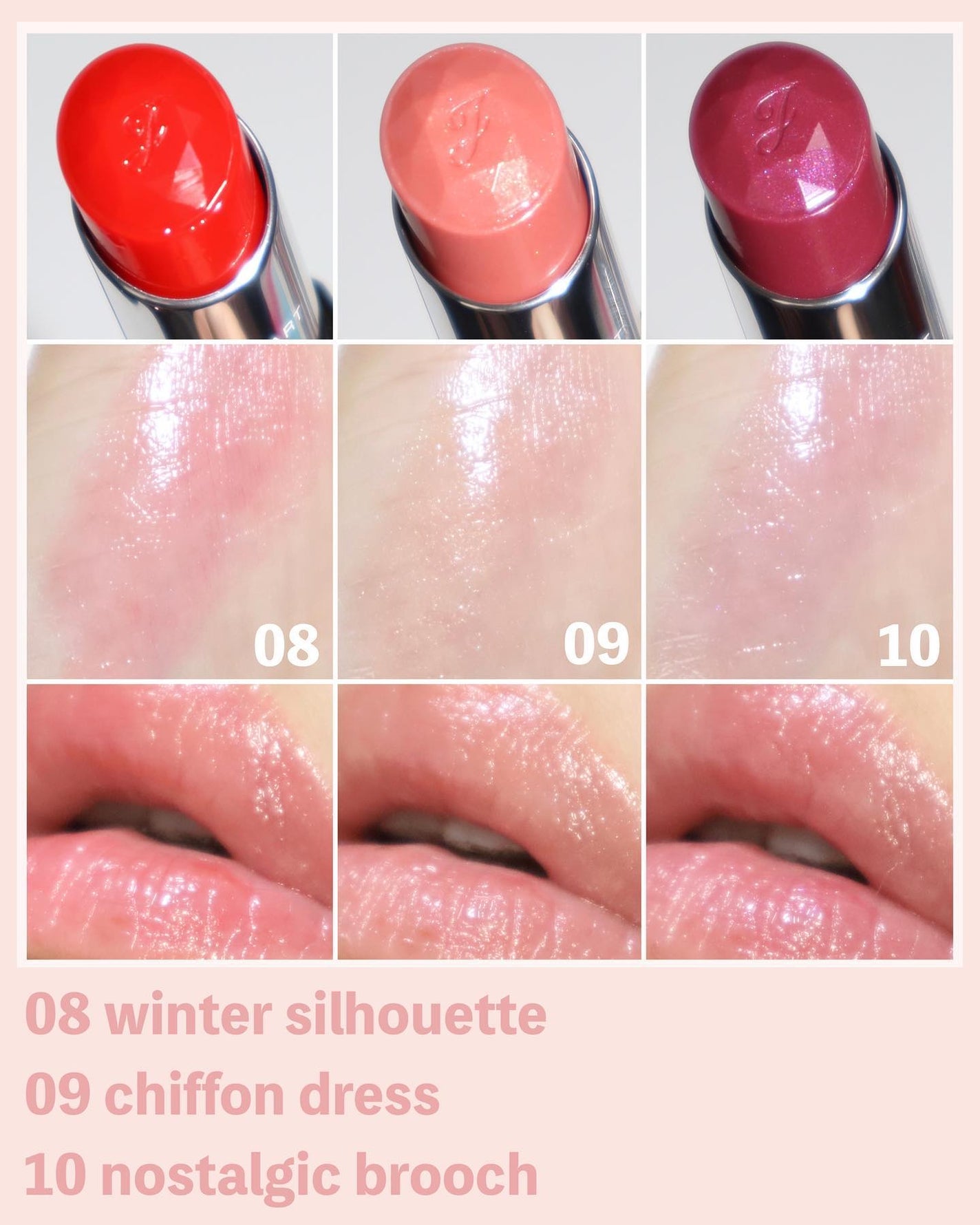 ジルスチュアート リップグロウ セラムバーム/JILL STUART/リップバームを使ったクチコミ(9枚目)