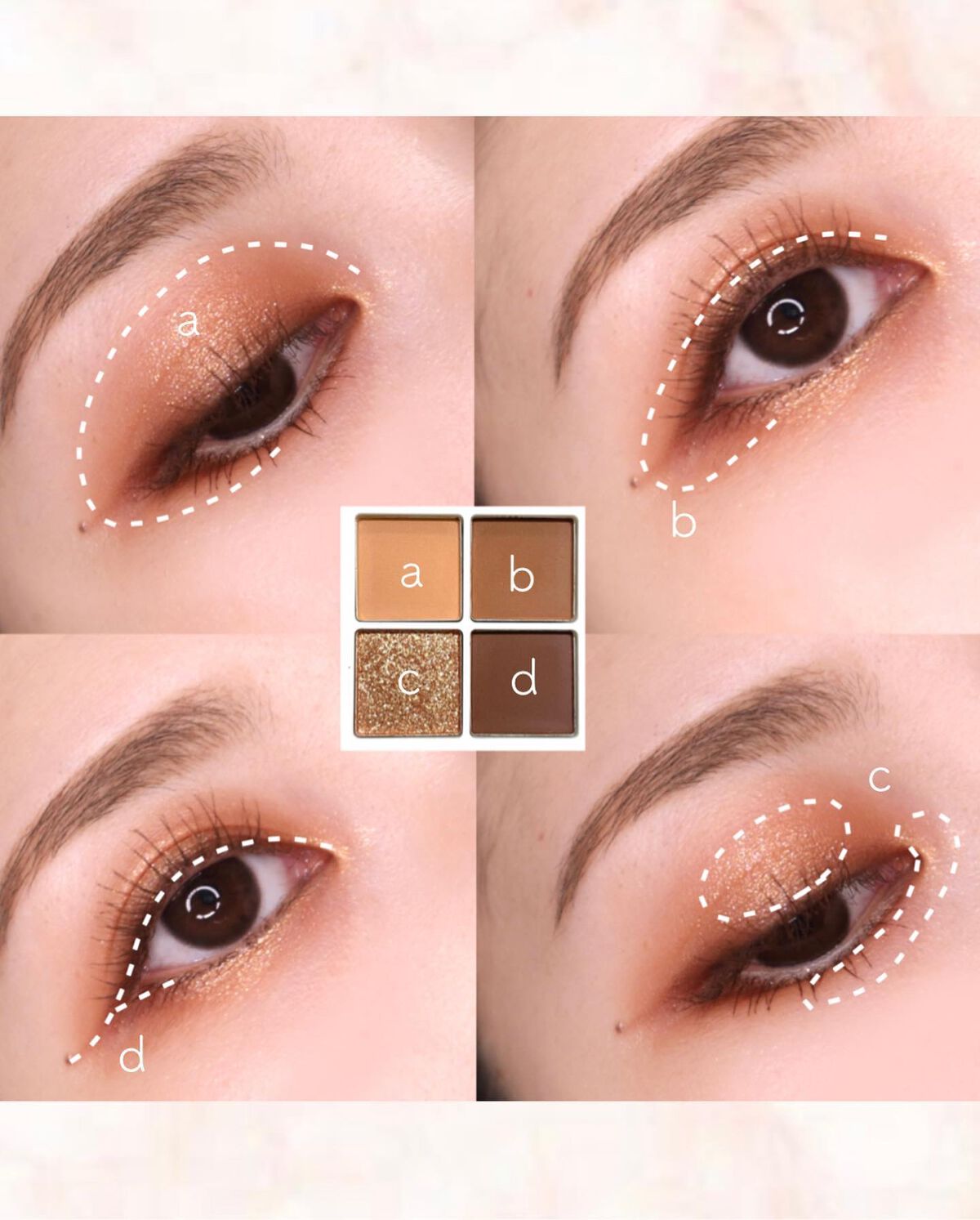 プチポケットアイシャドウパレット/SO GLAM/アイシャドウパレットを使ったクチコミ(5枚目)