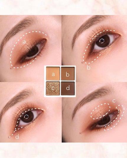 プチポケットアイシャドウパレット/SO GLAM/アイシャドウパレットを使ったクチコミ(5枚目)