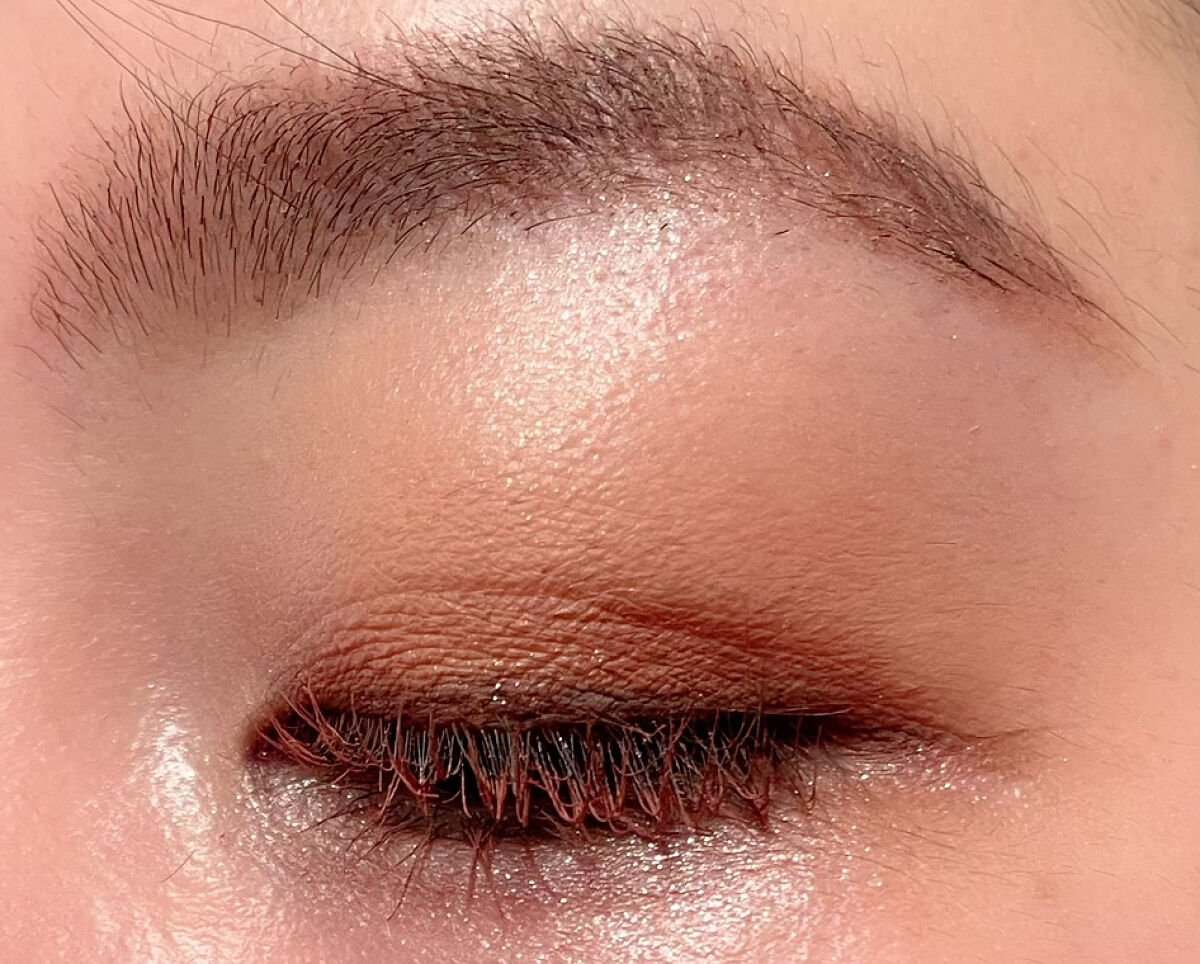 シャイニーシャドウ N/excel/単色アイシャドウを使ったクチコミ（2枚目）