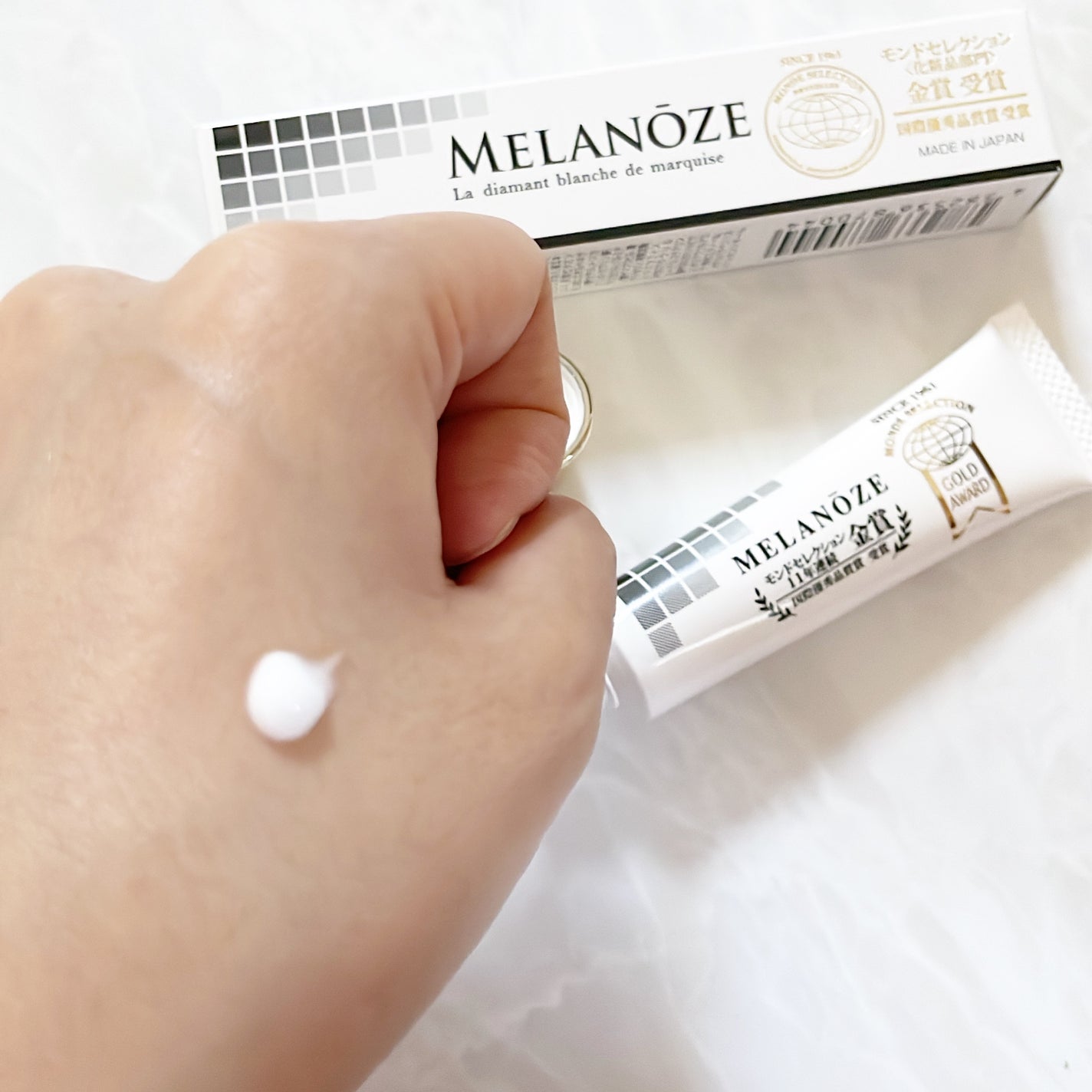 薬用メラノーセ/ジャパンプリモ/フェイスクリームを使ったクチコミ(4枚目)