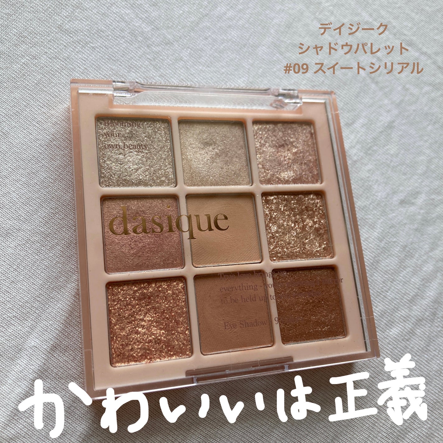 シャドウパレット/dasique/アイシャドウパレットを使ったクチコミ(1枚目)