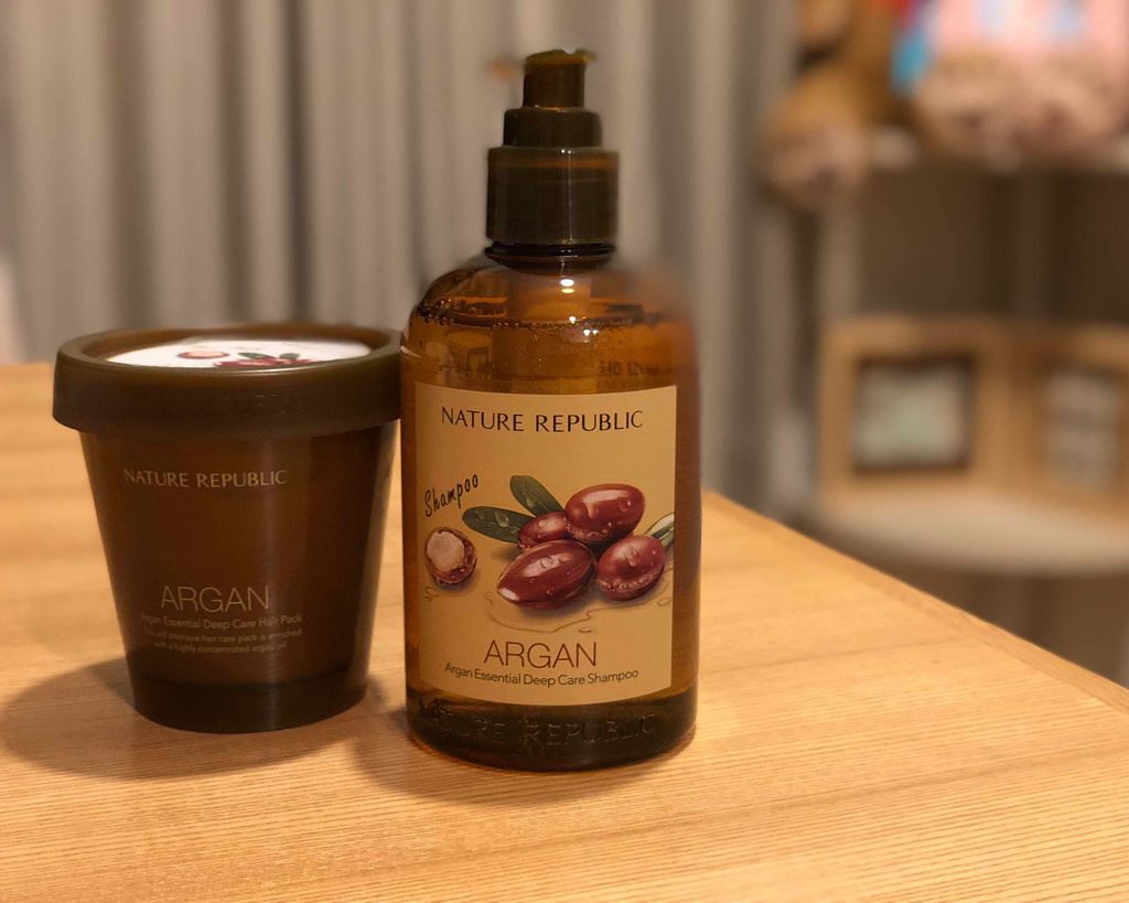 アルガンエッセンシャル ディープケア シャンプー/ネイチャーリパブリック/市販シャンプーを使ったクチコミ(1枚目)