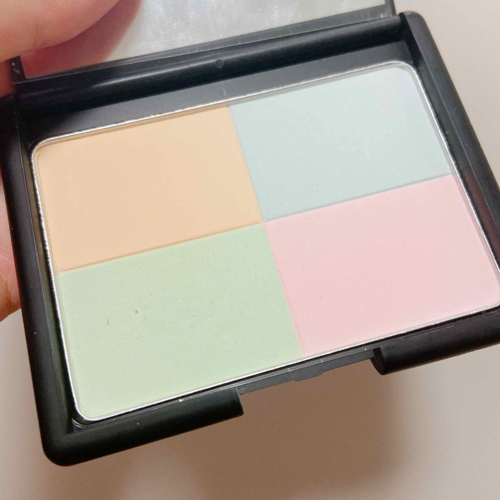 e.l.f. トーン補正パウダー クール/e.l.f. Cosmetics/プレストパウダーを使ったクチコミ（2枚目）