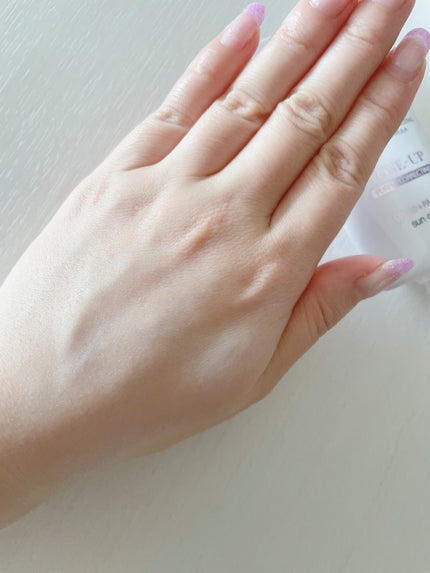 ダルバ ウォータフル トーンアップ サンクリーム(パープル)/ダルバ/日焼け止めクリームを使ったクチコミ(5枚目)