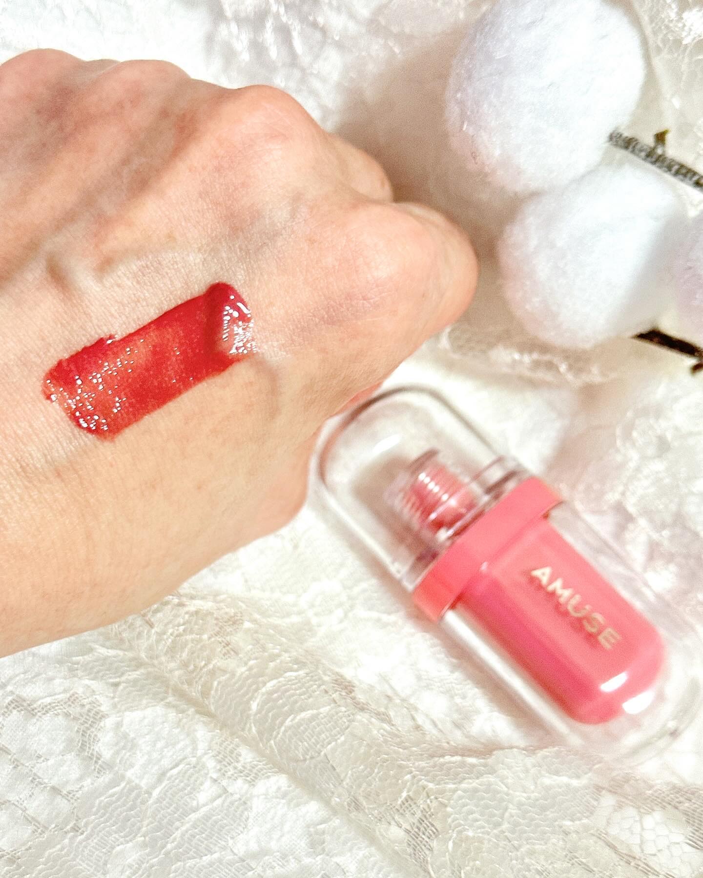 ジェルフィットティント/AMUSE/リップティントを使ったクチコミ（3枚目）