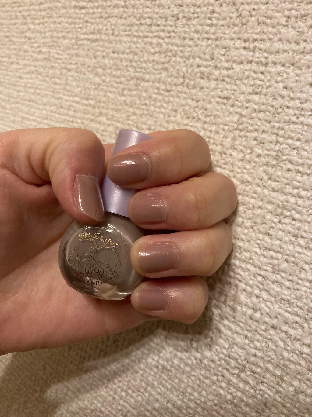 キキララ ネイル/DAISO/マニキュアを使ったクチコミ(1枚目)