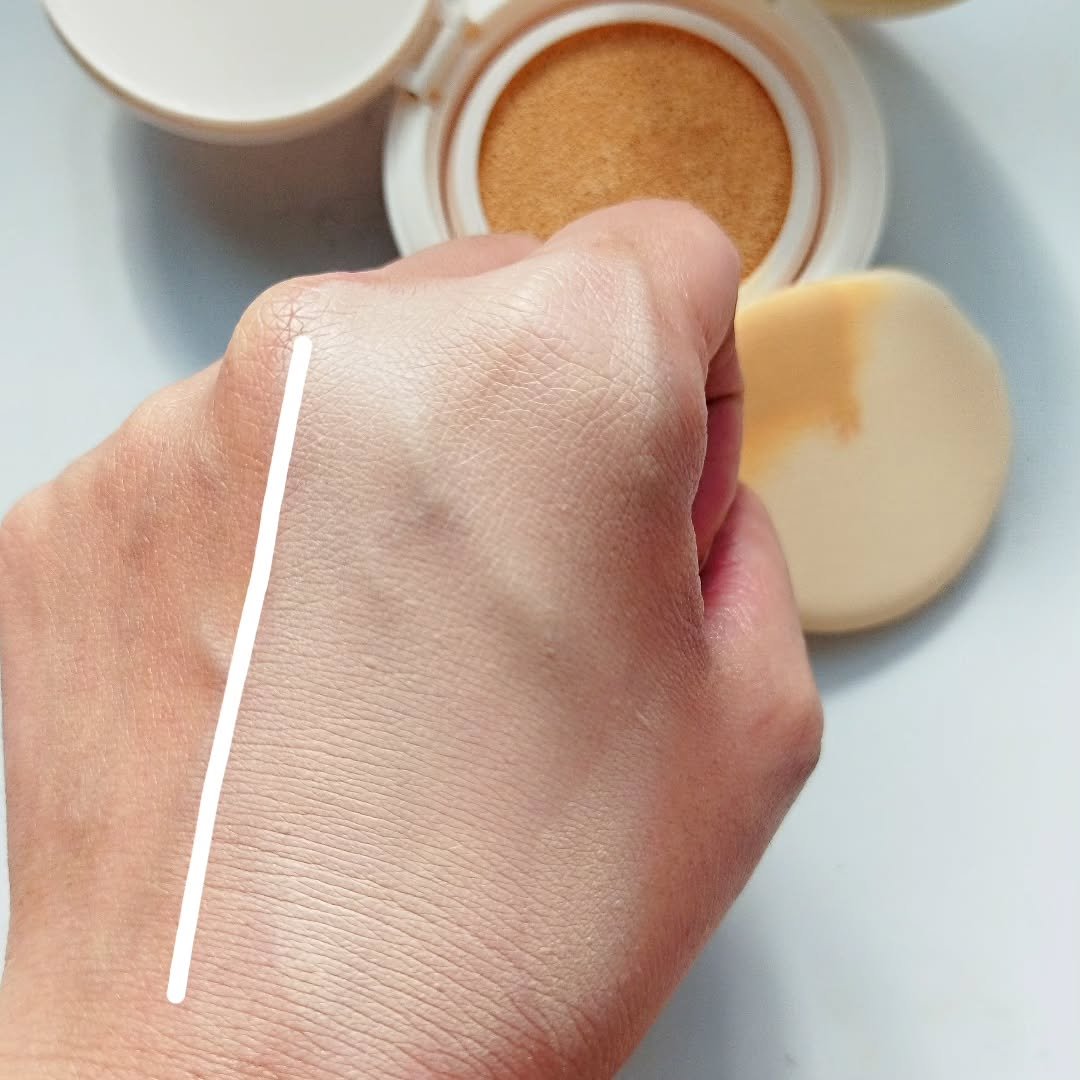 フィクシングヌードフィットクッション/too cool for school/クッションファンデーションを使ったクチコミ（3枚目）