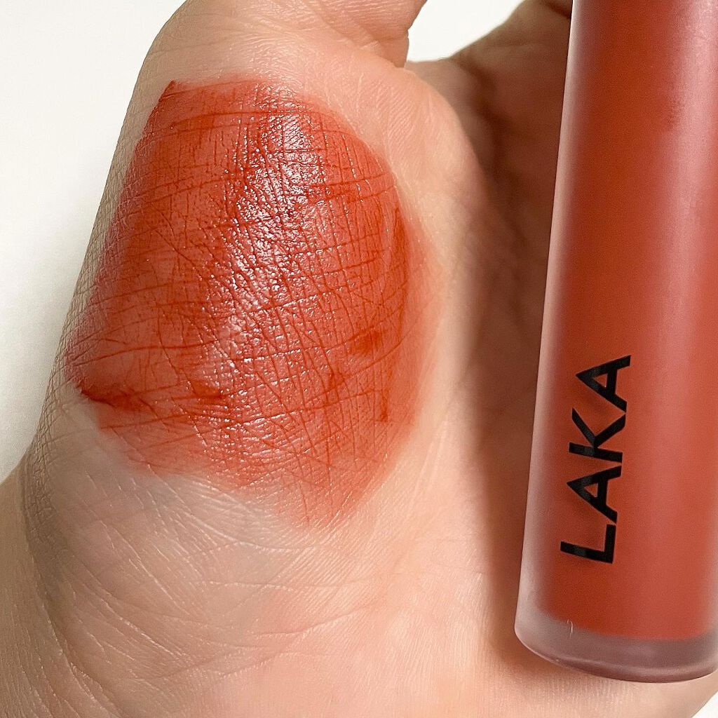 スムースマット リップティント 10 TESS/Laka/口紅を使ったクチコミ（3枚目）