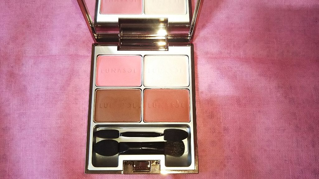 マカロングロウアイズ/LUNASOL/アイシャドウパレットを使ったクチコミ(1枚目)