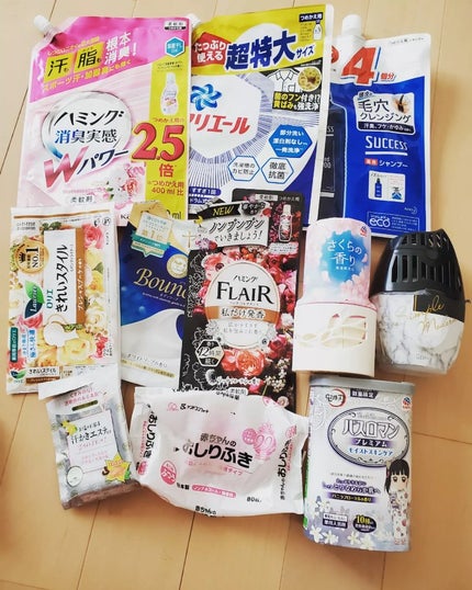 ハミング消臭実感 ローズガーデンの香り/ハミング/柔軟剤を使ったクチコミ(5枚目)