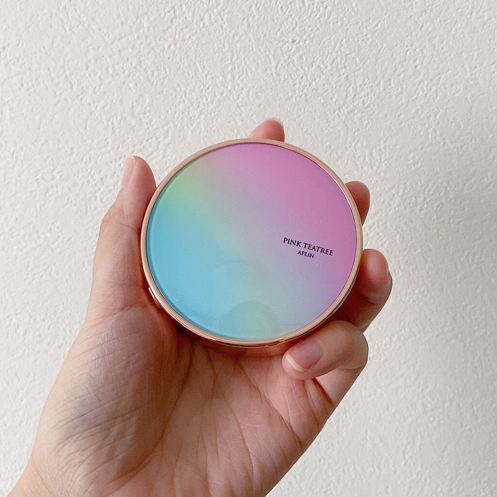 ピンクティーツリーカバークッション/APLIN/クッションファンデーションを使ったクチコミ(6枚目)