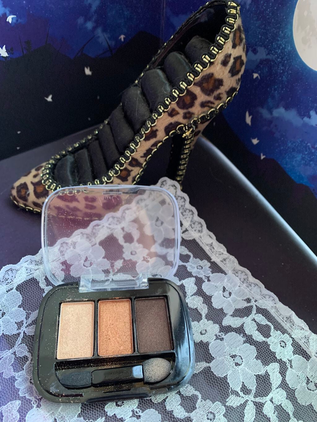 3カラーアイシャドウ/エンジェルハート/アイシャドウパレットを使ったクチコミ(2枚目)