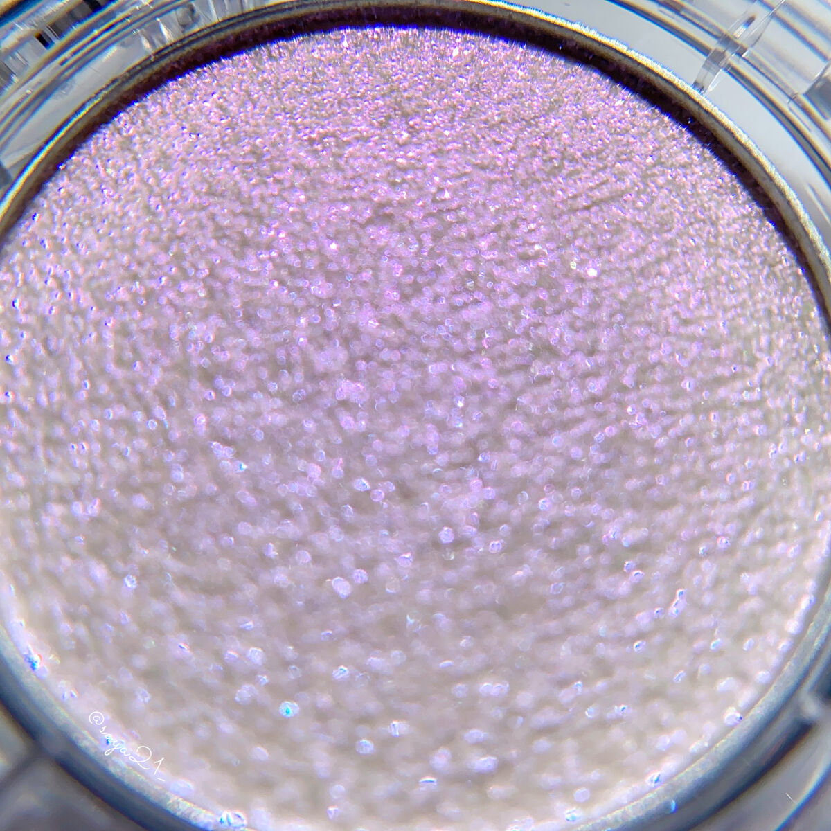 マルチグリッターカラー 18 SHINGETSU（シンゲツ）/ENBAN TOKYO/単色アイシャドウを使ったクチコミ（3枚目）