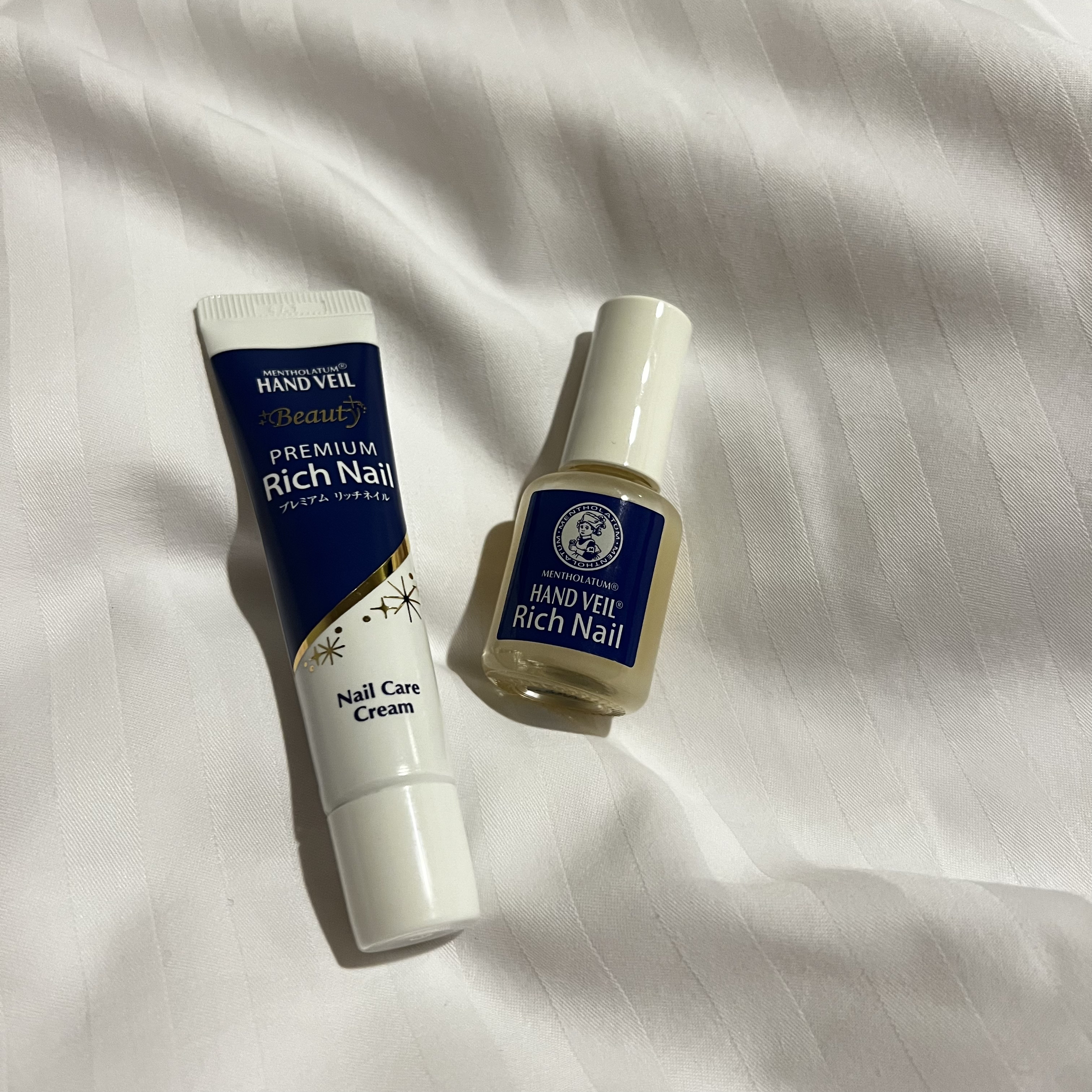 ハンドベール プレミアムリッチネイル/メンソレータム/ネイルオイル・トリートメントを使ったクチコミ（1枚目）