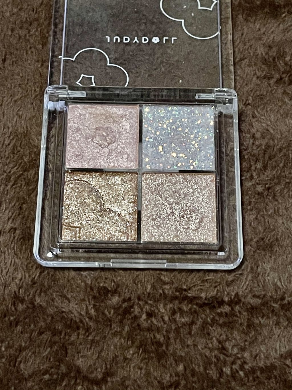 ソフトクラウド4色アイシャドウパレット/JUDYDOLL/アイシャドウパレットを使ったクチコミ（3枚目）