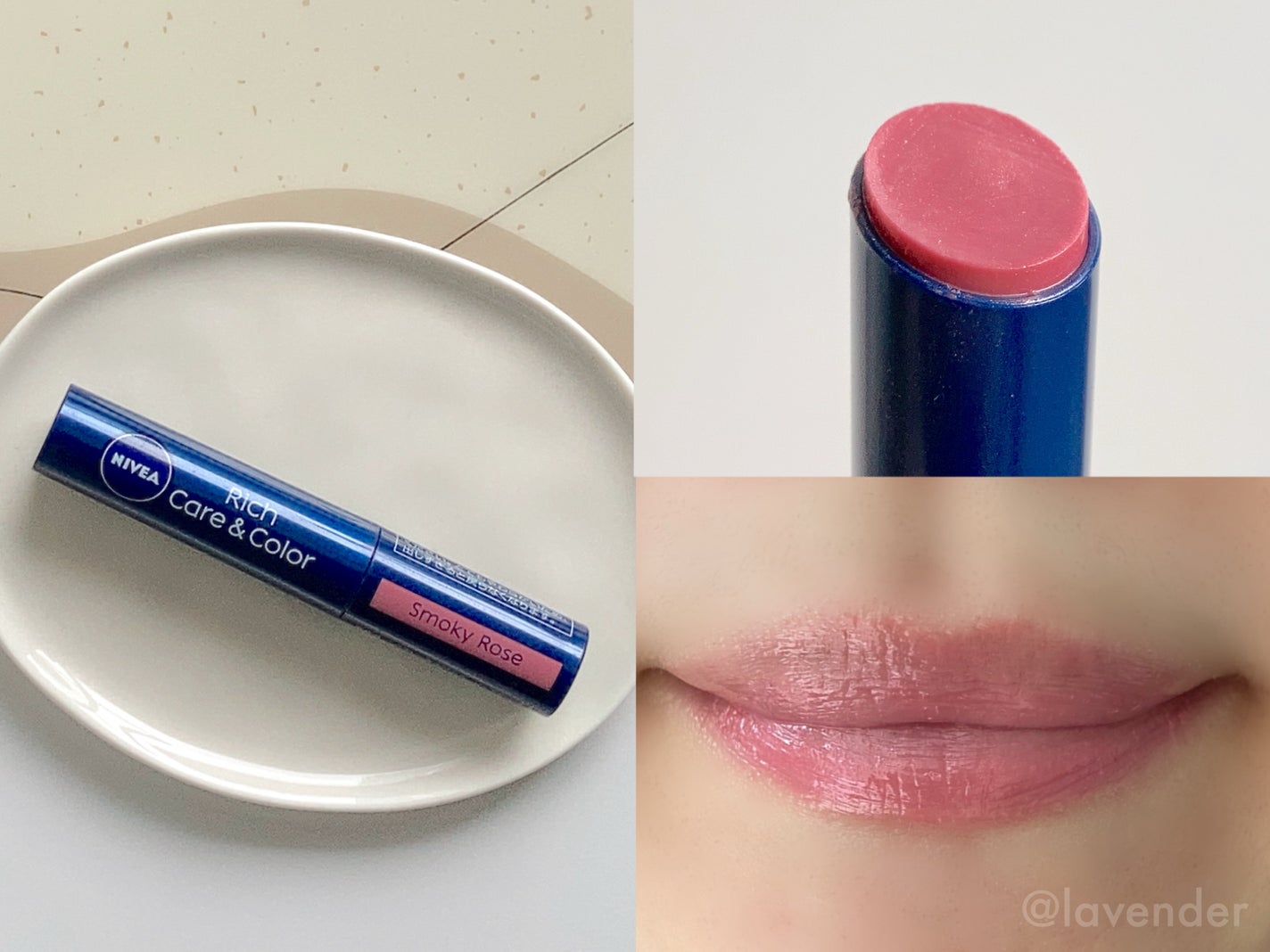 ニベア リッチケア&カラーリップ/ニベア/リップクリームを使ったクチコミ(3枚目)