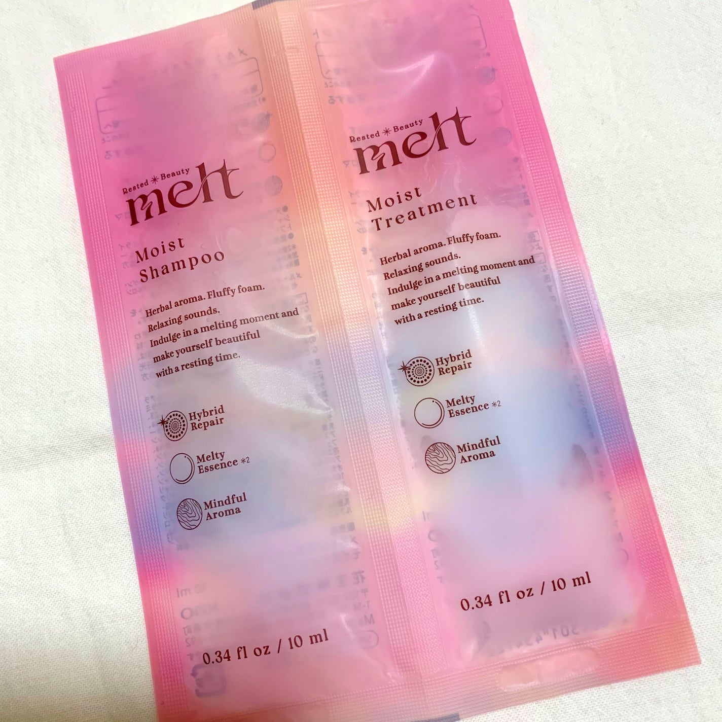 メルト モイストシャンプー/トリートメント/melt/市販シャンプーを使ったクチコミ(4枚目)