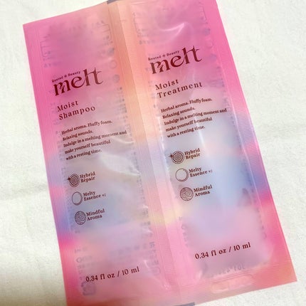 メルト モイストシャンプー/トリートメント/melt/市販シャンプーを使ったクチコミ(4枚目)