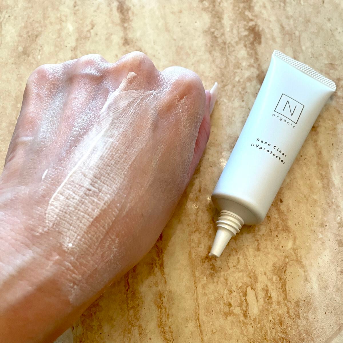 ベース クリアUVプロテクター/N organic/日焼け止めクリームを使ったクチコミ(3枚目)