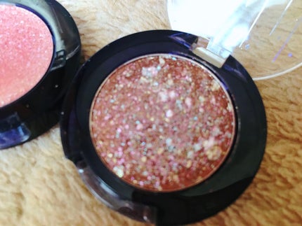 グリッター シャドウ カラー/rom&nd/グリッターを使ったクチコミ(4枚目)