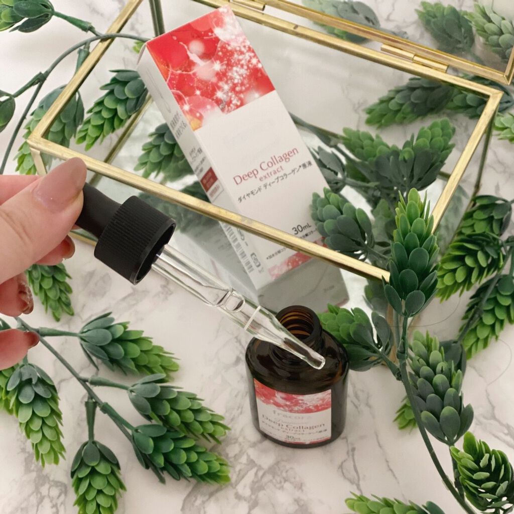 ダイヤモンド ディープコラーゲン原液/fracora/美容液を使ったクチコミ（2枚目）