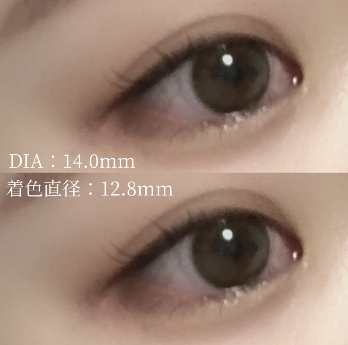 NARERU 1day 皐月オリーブ/NARERU/ワンデー（１DAY）カラコンを使ったクチコミ（2枚目）