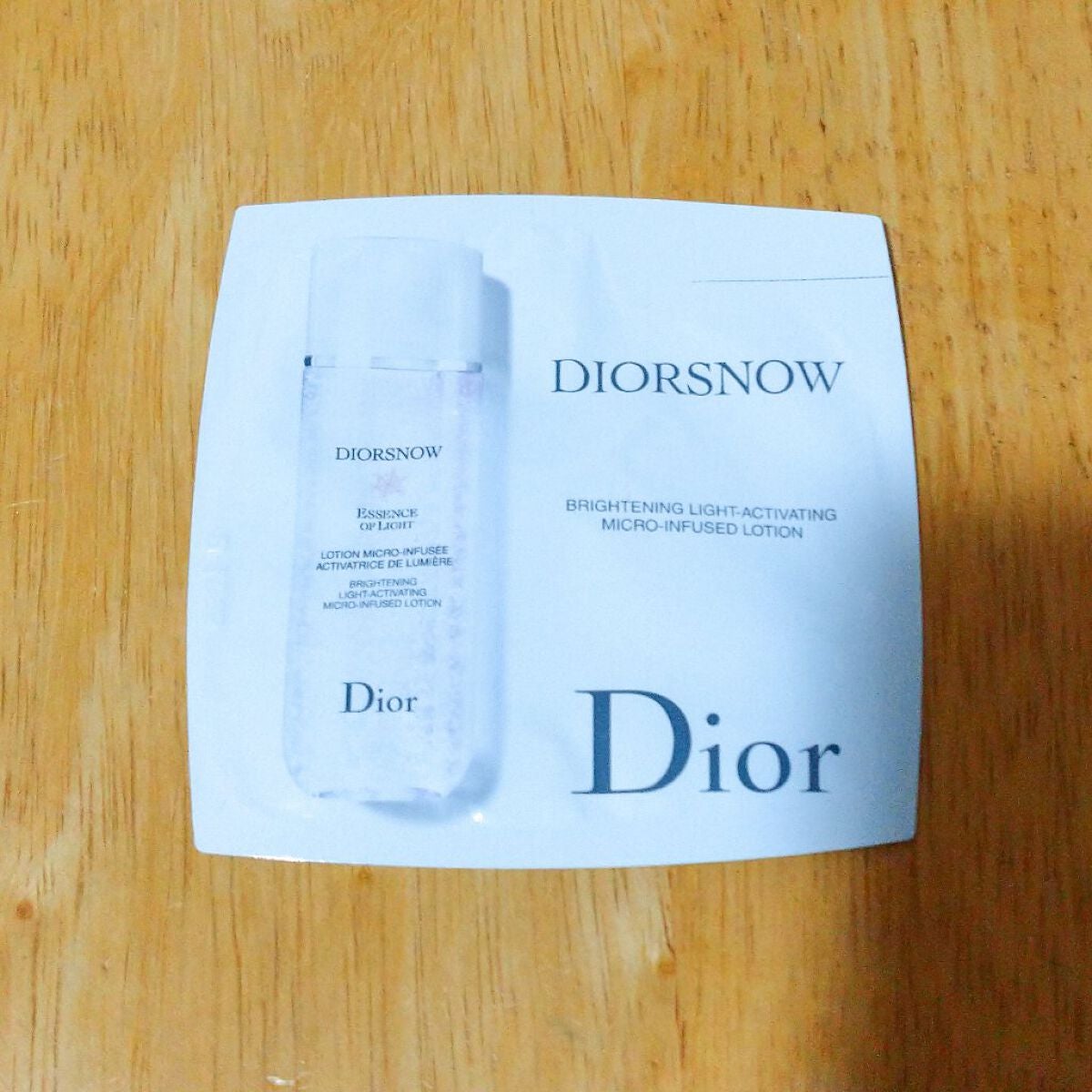 スノー ライト エッセンス ローション (薬用化粧水) (医薬部外品)/Dior/化粧水を使ったクチコミ(1枚目)
