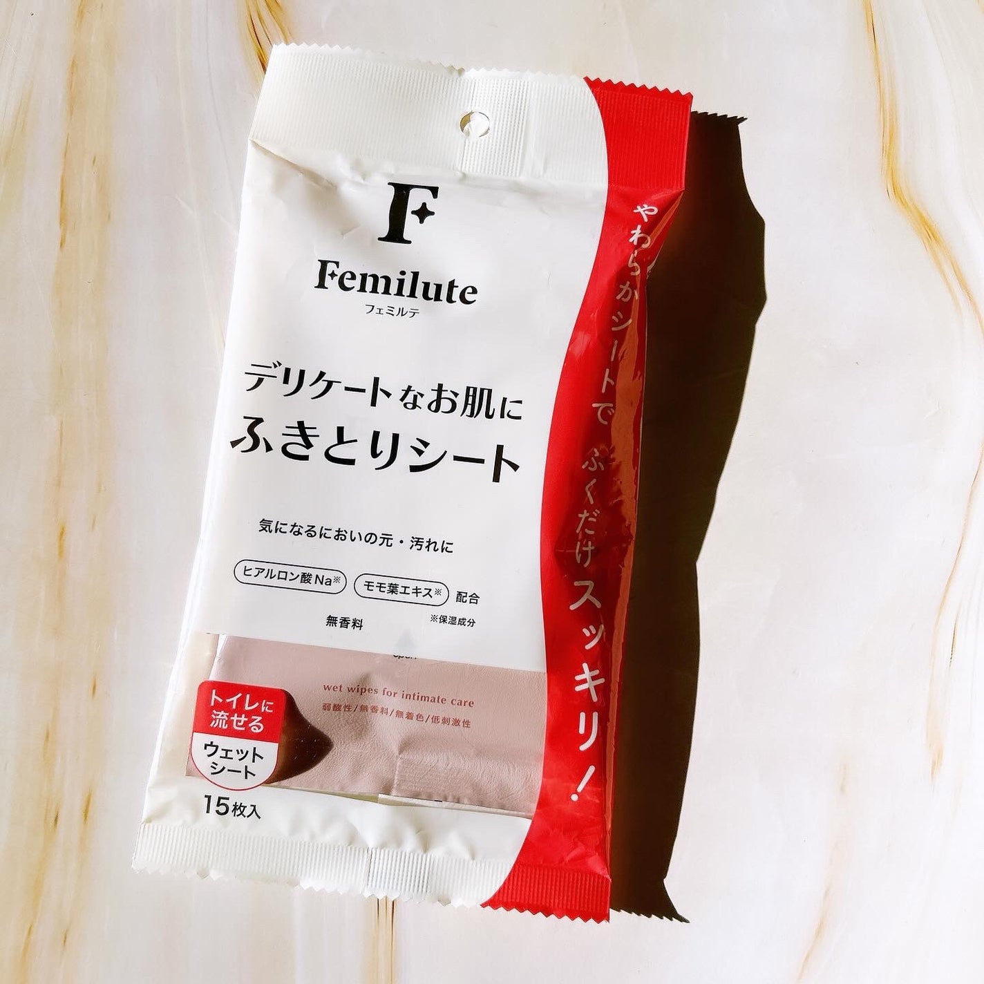 ふきとりシート/Femilute/デリケートゾーンケアを使ったクチコミ(6枚目)