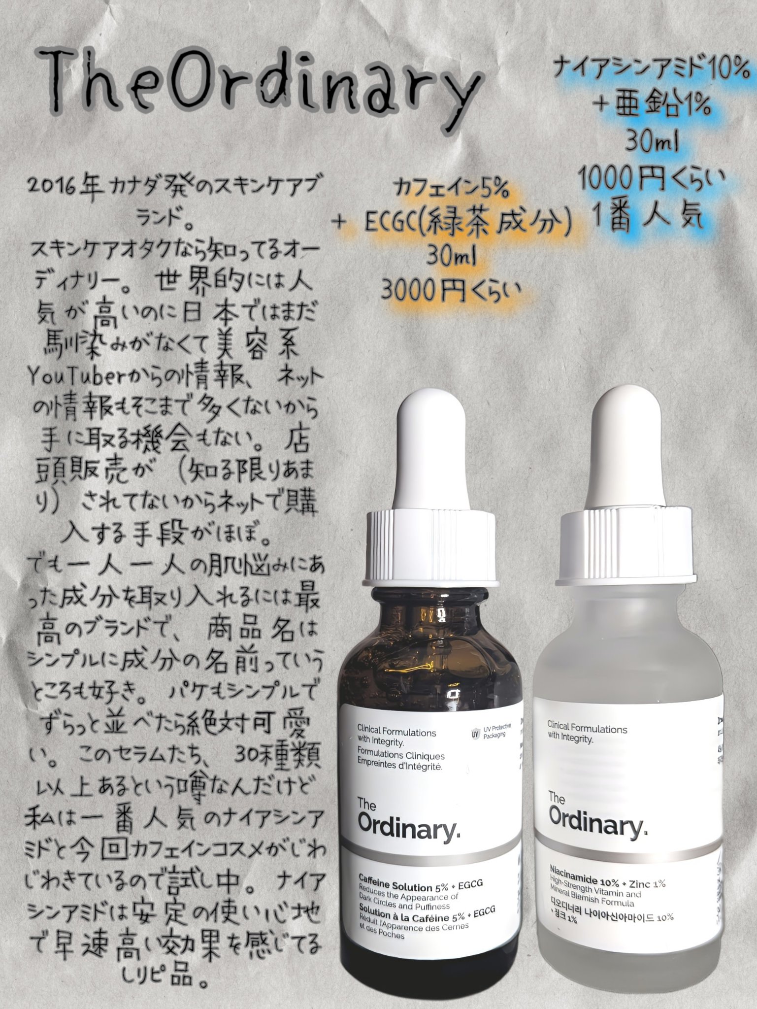 Caffeine Solution 5% + EGCG/The Ordinary/美容液を使ったクチコミ（2枚目）