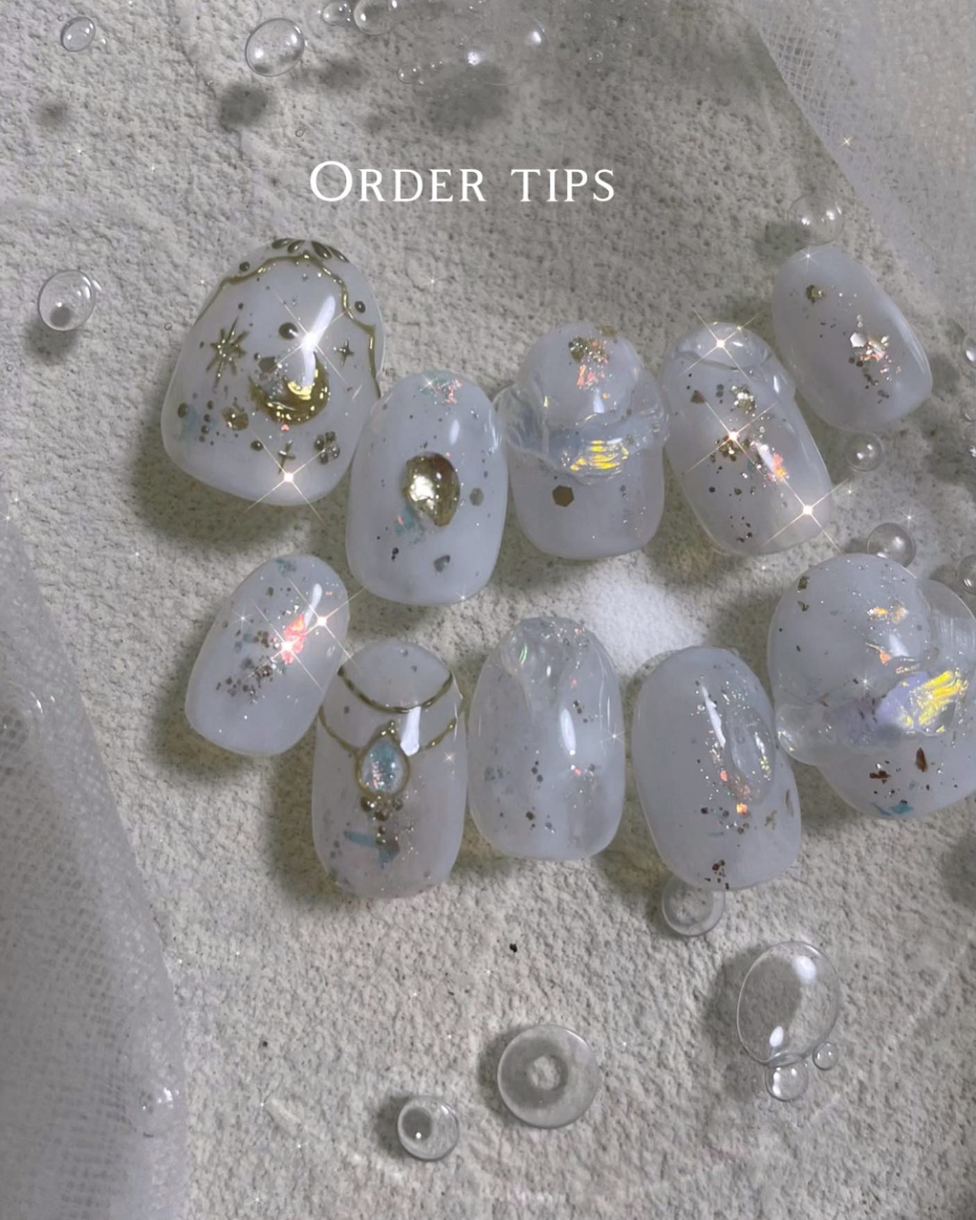 ayaaa0927 on LIPS 「𝙛𝙪𝙡𝙡𝙤𝙧𝙙𝙚𝙧♡⃣おまかせWhiteオーダー️🤍ブライダ..」(1枚目)