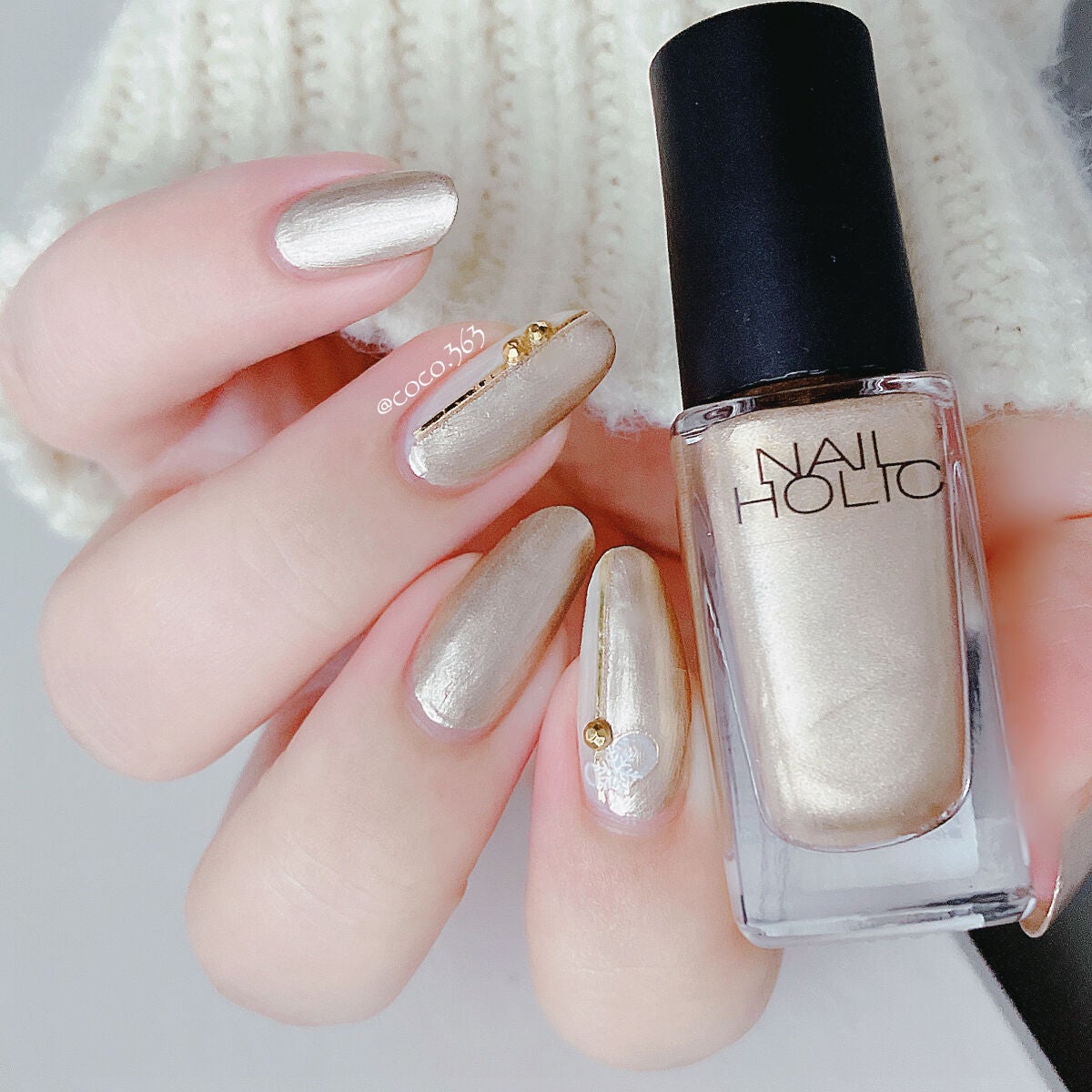 ネイルホリック Future Metal/ネイルホリック/マニキュアを使ったクチコミ(2枚目)