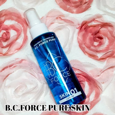 B.C.FORCE B.C.FORCE PURE SKINのクチコミ「B.C.FORCE PURE SKINを使ってみたのでご紹介します

徹底的に無添加にこだわっ.....」（2枚目）