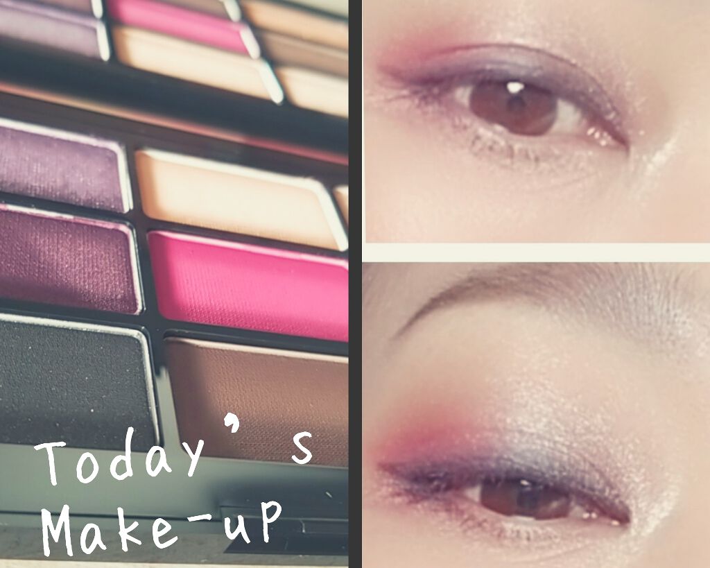 shu uemura クロマティックス - ウメツイストのクチコミ「♪【 #今日のアイメイク 】♪

⚠️目の📷写真🙇多めですので⚠️観覧ご注意下さい🙇💡

先日.....」（1枚目）