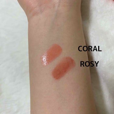 3CE PLUMPING LIPS #CORAL/3CE/リップグロスを使ったクチコミ（2枚目）