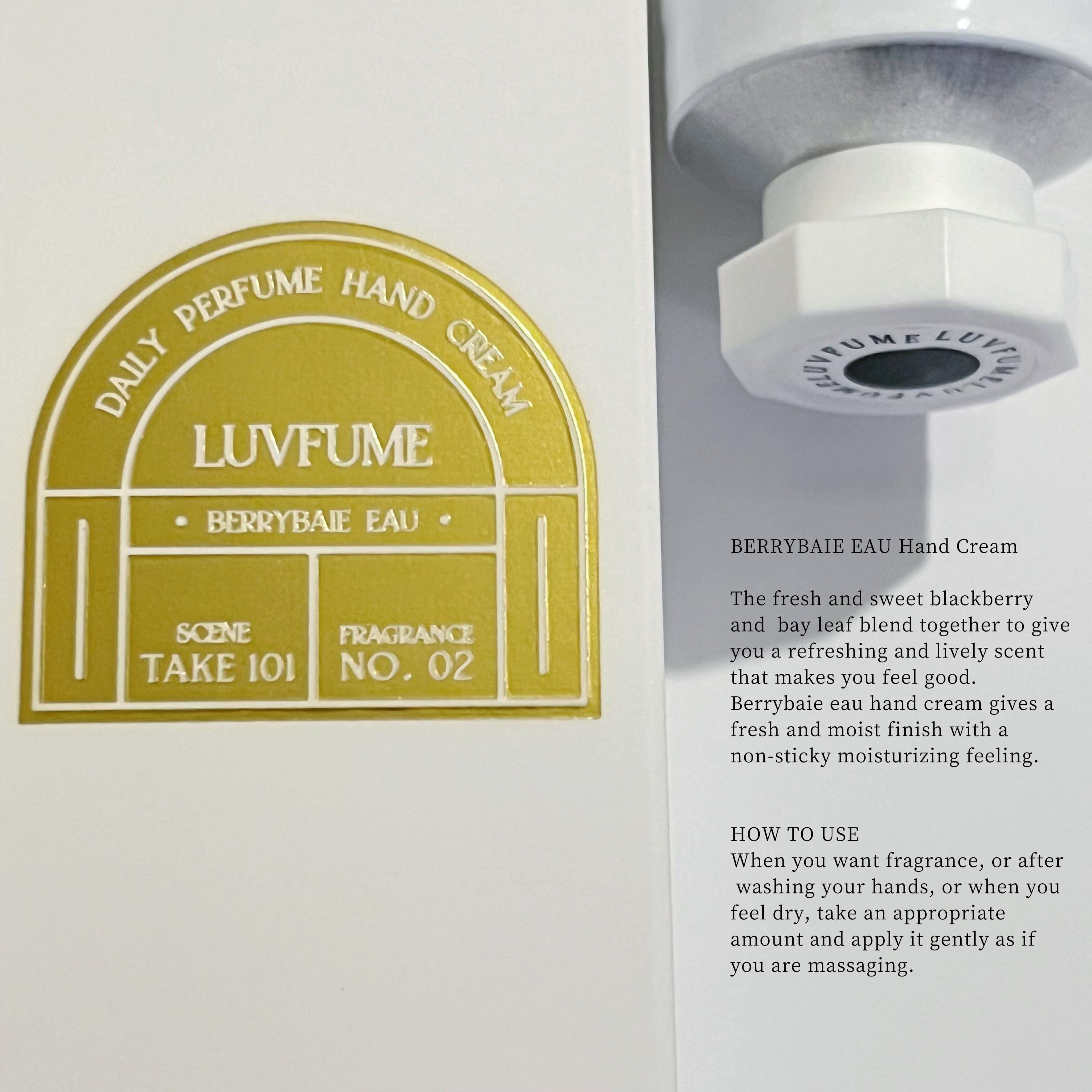 ハンドクリーム/LUVFUME/ハンドクリームを使ったクチコミ（2枚目）