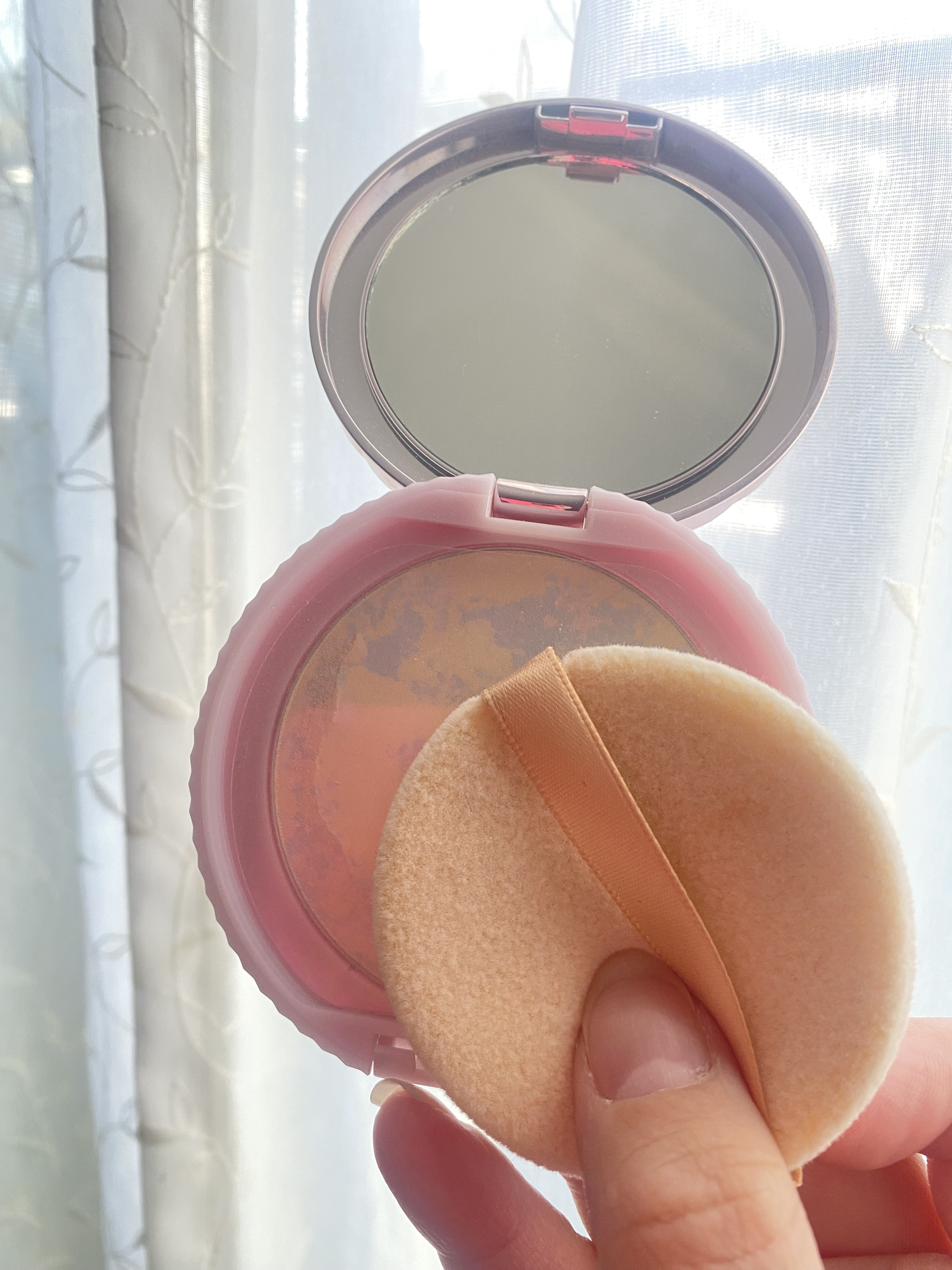 トランスペアレントフィニッシュパウダー/キャンメイク/プレストパウダーを使ったクチコミ（1枚目）