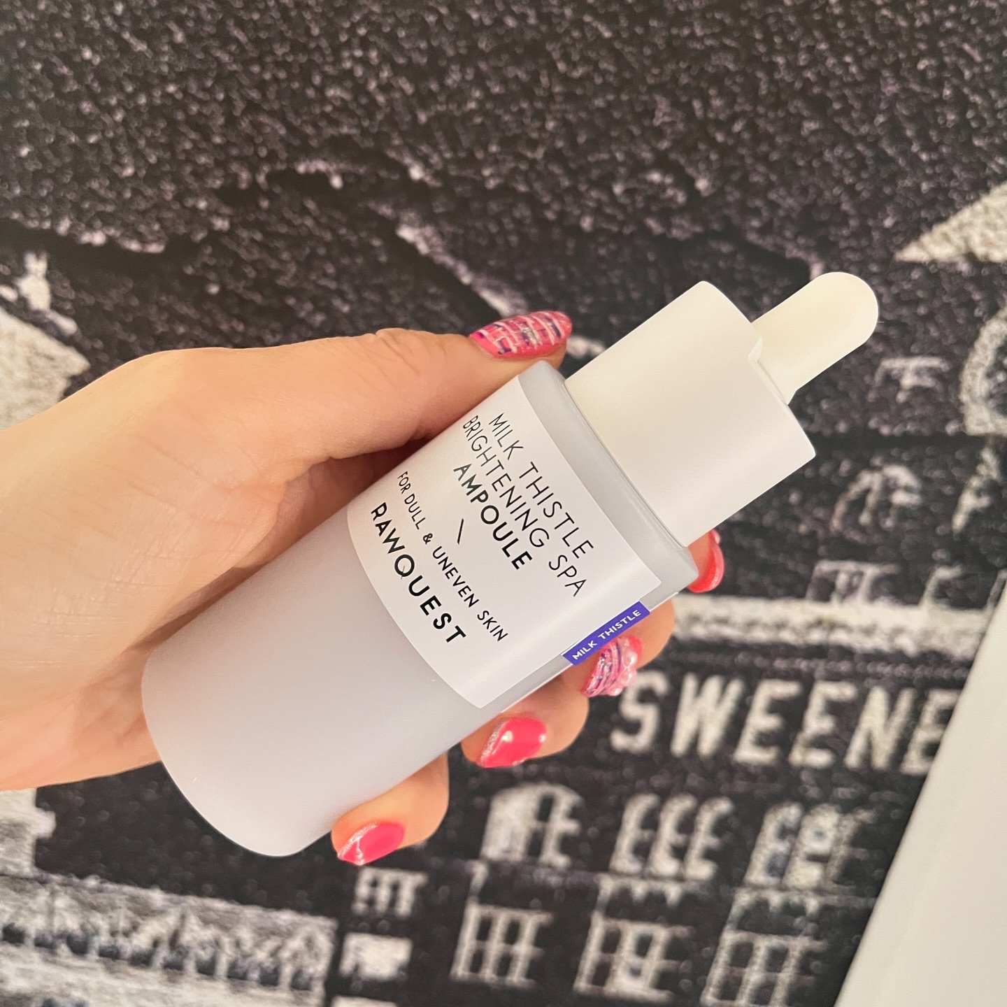 ミルクシスルブライトニングスパ アンプル/RAWQUEST/美容液を使ったクチコミ（3枚目）