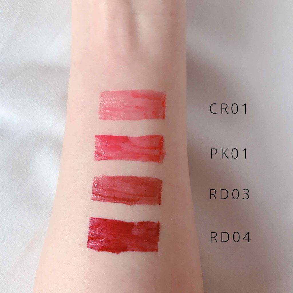 アピュー ウォーターライト ティント/A’pieu/リップティントを使ったクチコミ（2枚目）