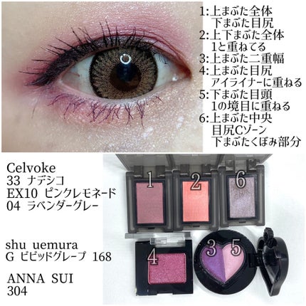スイ ブラック アイカラー 304/ANNA SUI/アイシャドウパレットの画像