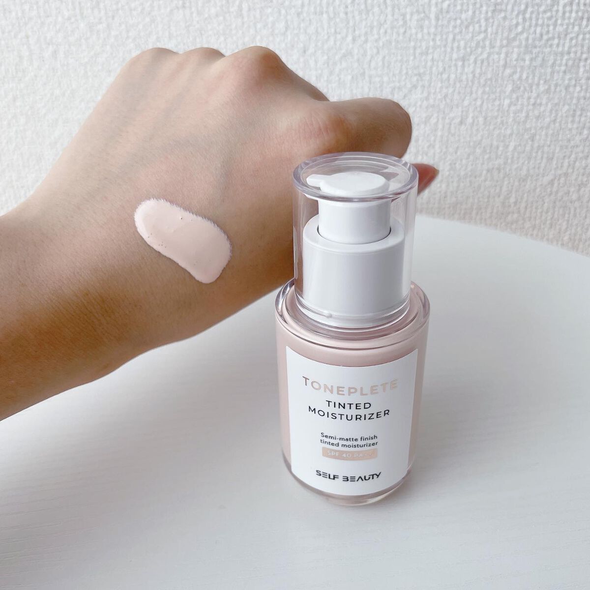 トーンアップUV下地/SELF BEAUTY/化粧下地を使ったクチコミ（2枚目）