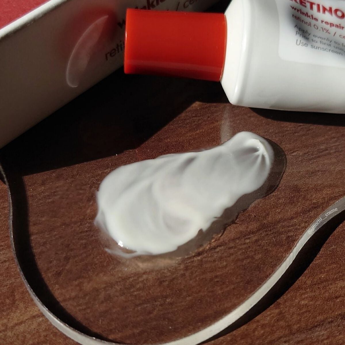 レチノール0.1%クリーム/Frankly/フェイスクリームを使ったクチコミ(6枚目)