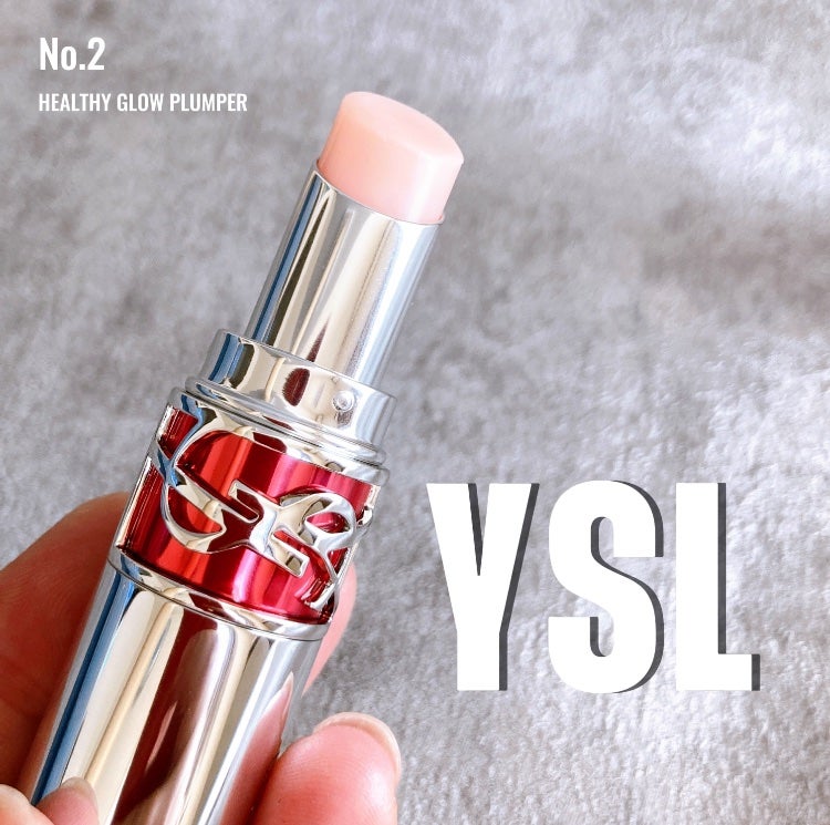 YSL ラブシャイン キャンディグレーズ/YVES SAINT LAURENT BEAUTE/口紅を使ったクチコミ(2枚目)