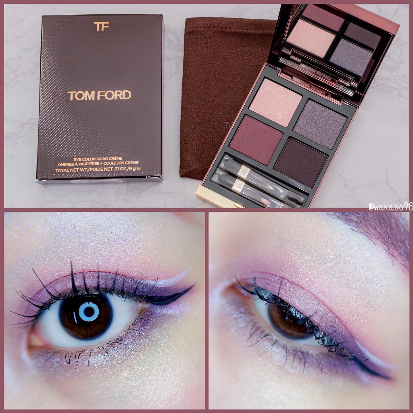 アイ カラー クォード/TOM FORD BEAUTY/アイシャドウパレットを使ったクチコミ（1枚目）