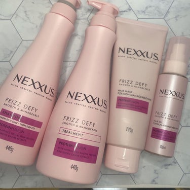 NEXXUS(ネクサス) スムースアンドマネージャブル シャンプー／トリートメントのクチコミ「NEXXUS（ネクサス）
内側から美しいツヤ髪へ♡

✼••┈┈••✼••┈┈••✼••┈┈•.....」（1枚目）