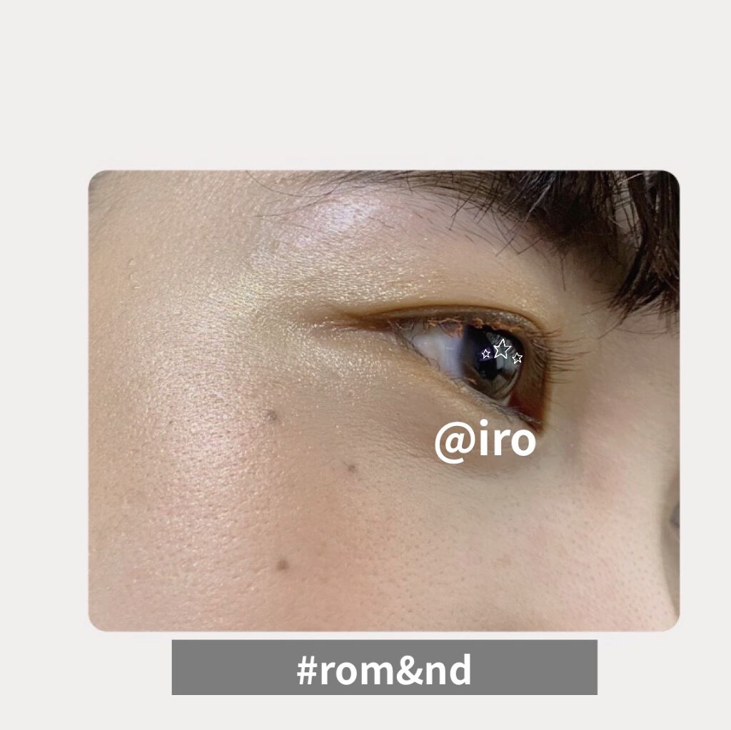 ヴェールライター/rom&nd/パウダーハイライトを使ったクチコミ（2枚目）